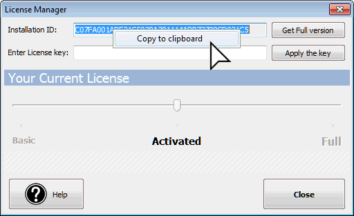 license key file magic