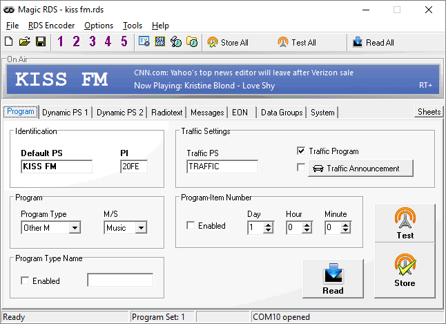 RDS Encoder Software