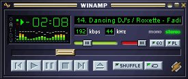 How to get song information from Winamp application title?